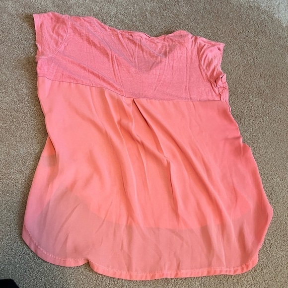 Bundle of 4 Women’s Short Sleeve Tops Floral Cold Shoulder Linen Ruched Size M - Picture 15 of 15